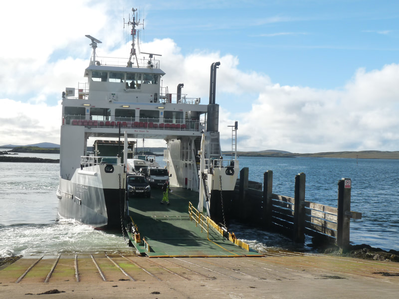 The vehicle ferry that carried us to North Uist links Leverburgh on the Isle of Harris to the island of Berneray across the Sound of Harris. Ease of travel between islands is an ever present invasion risk for invasive predators.
