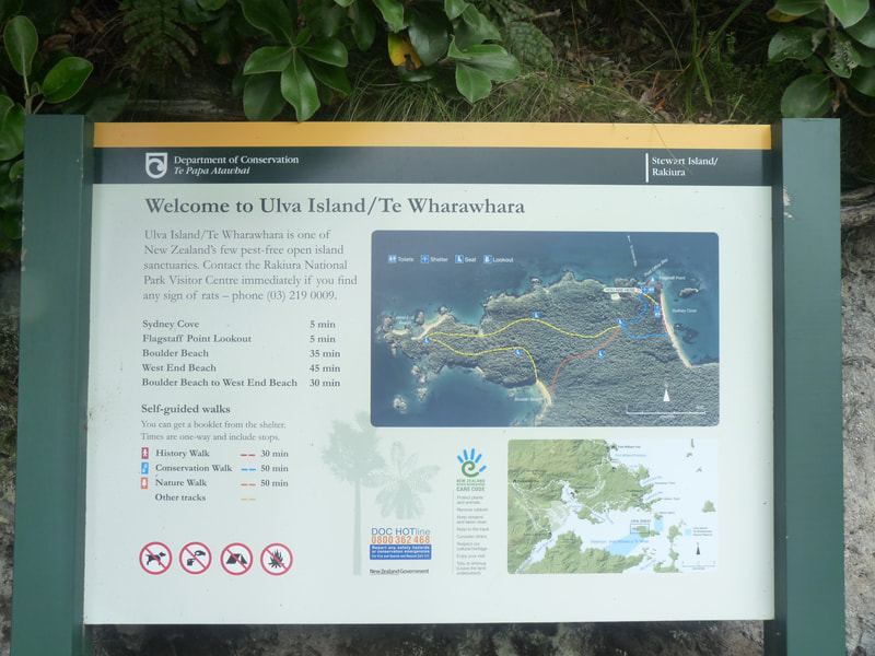 Ulva Island is a predator free open island reserve within Paterson Inlet where rats have been successfully eradicated.